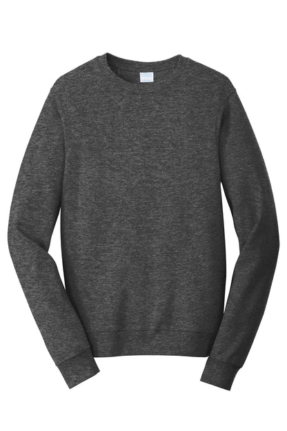 Port & Co Fan Favorite Fleece Crewneck Sweatshirt. PC850