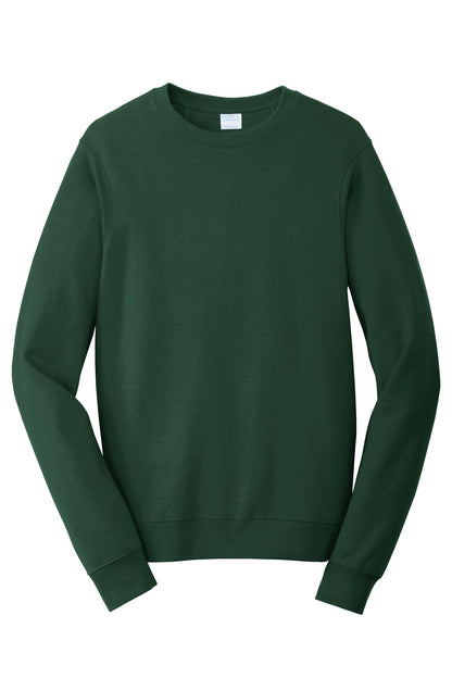 Port & Co Fan Favorite Fleece Crewneck Sweatshirt. PC850