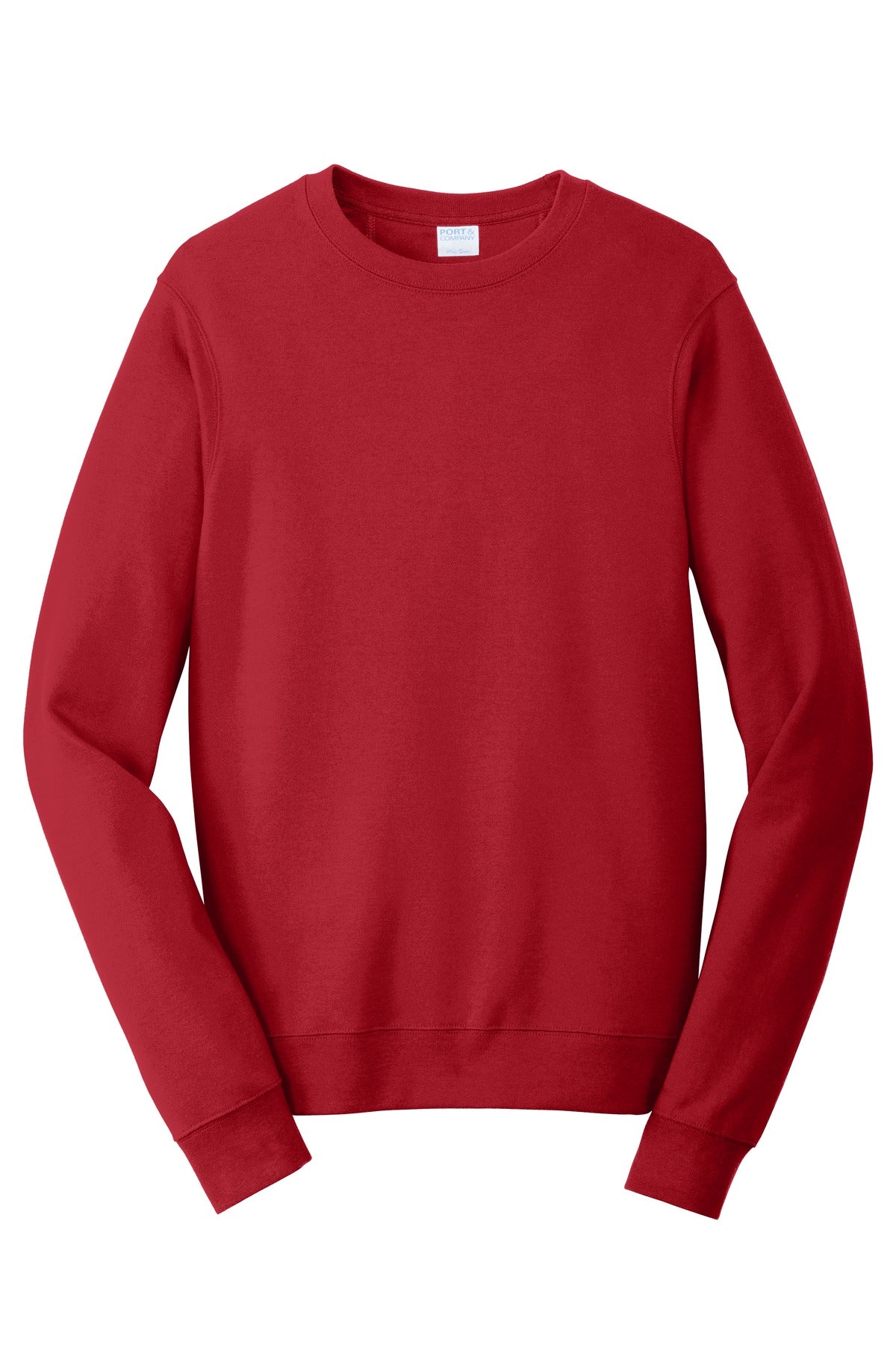 Port & Co Fan Favorite Fleece Crewneck Sweatshirt. PC850