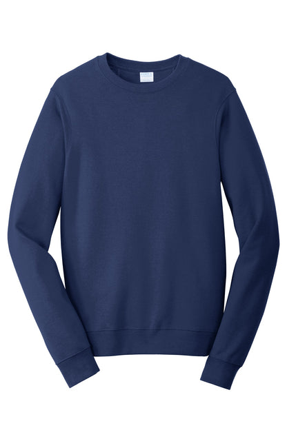 Port & Co Fan Favorite Fleece Crewneck Sweatshirt. PC850