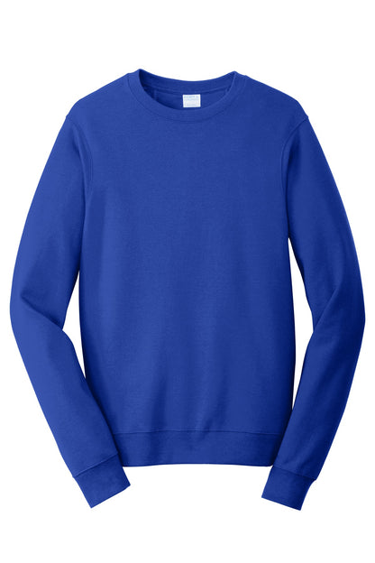 Port & Co Fan Favorite Fleece Crewneck Sweatshirt. PC850