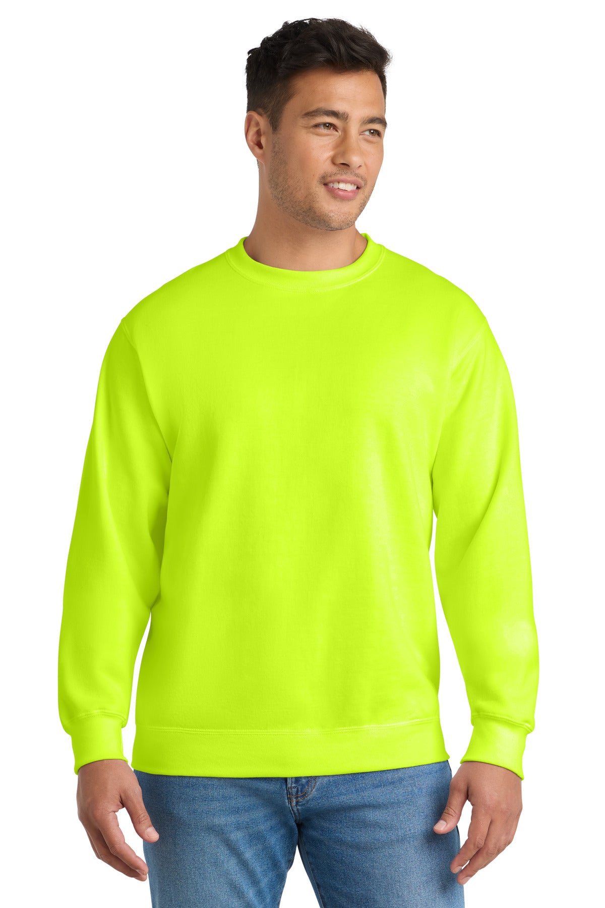 SanMar PC90T_safetygreen_model_front.jpg