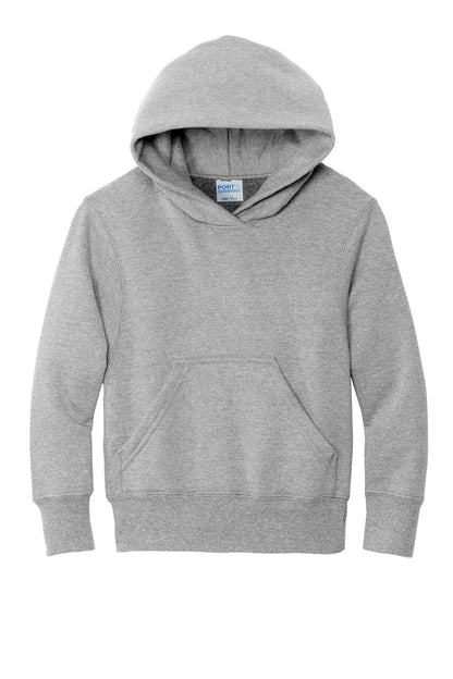 Port & Co Youth Core Fleece Pullover Hooded Sweatshirt. PC90YH