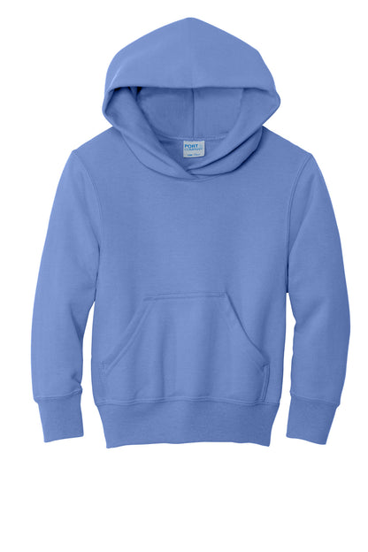 Port & Co Youth Core Fleece Pullover Hooded Sweatshirt. PC90YH