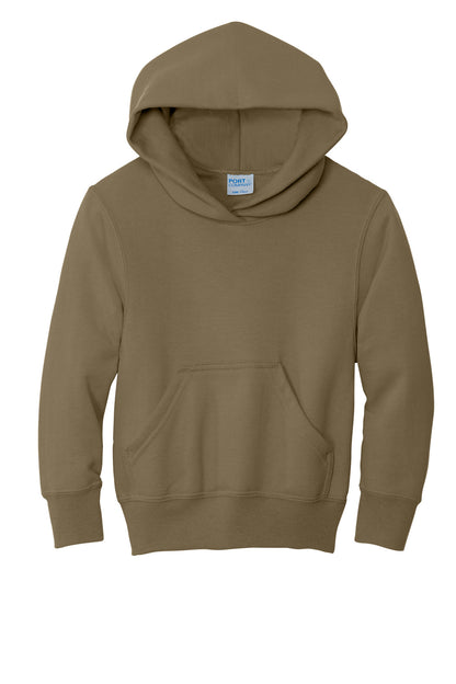 Port & Co Youth Core Fleece Pullover Hooded Sweatshirt. PC90YH