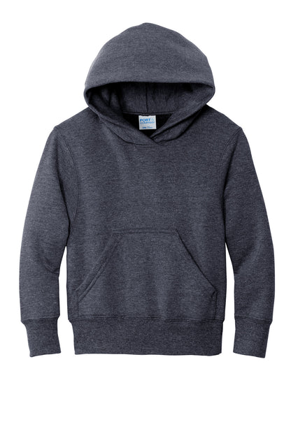 Port & Co Youth Core Fleece Pullover Hooded Sweatshirt. PC90YH
