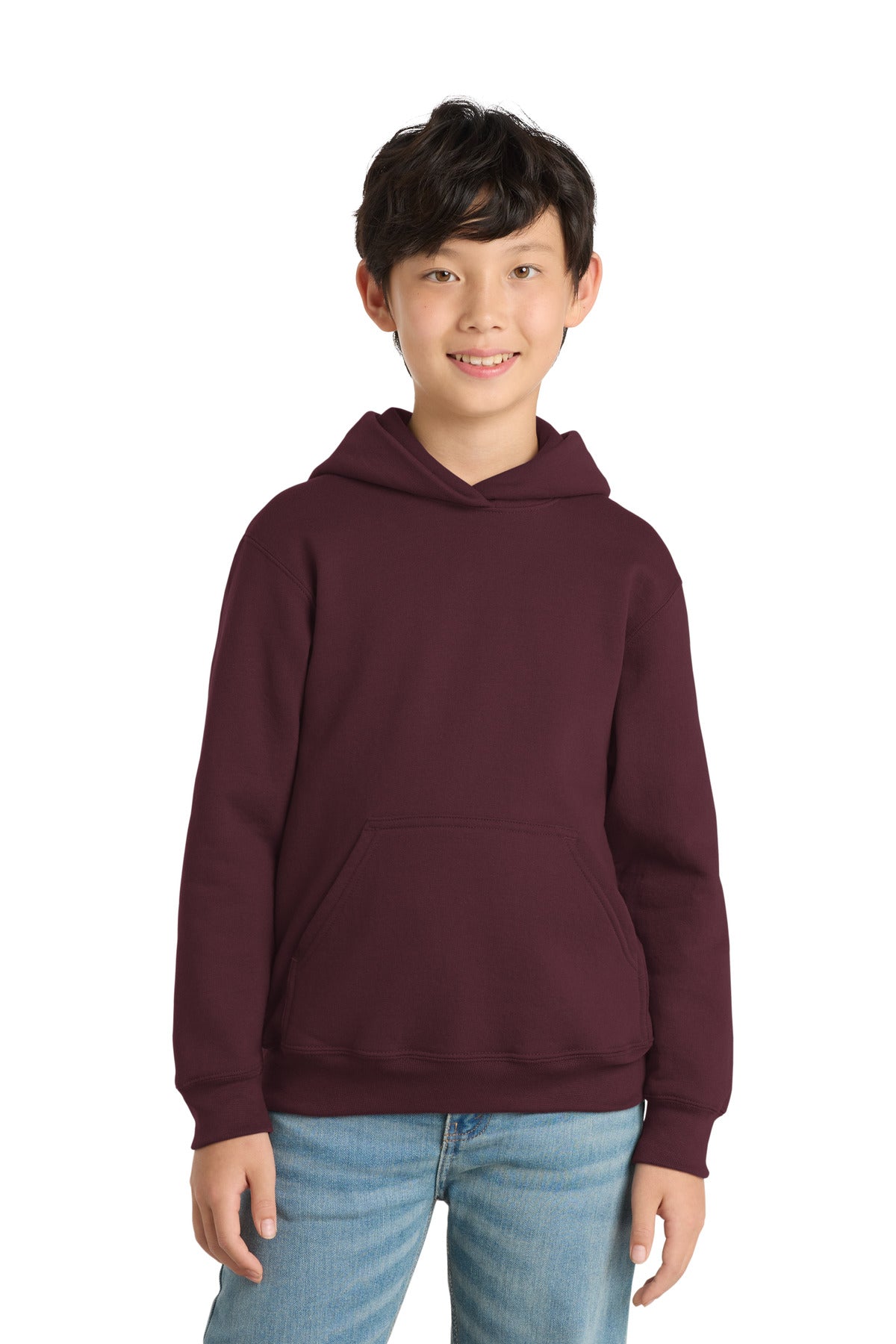 SanMar PC90YH_maroon_model_front.jpg