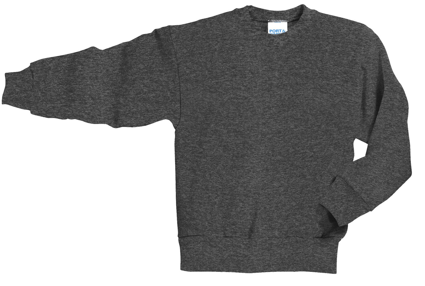 Port & Co Youth Core Fleece Crewneck Sweatshirt. PC90Y