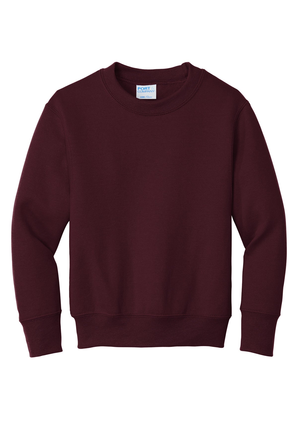 Port & Co Youth Core Fleece Crewneck Sweatshirt. PC90Y