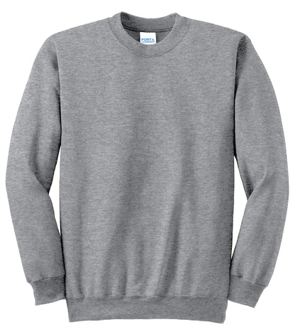 Port & Co Tall Essential Fleece Crewneck Sweatshirt. PC90T