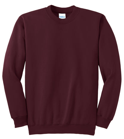 Port & Co Tall Essential Fleece Crewneck Sweatshirt. PC90T