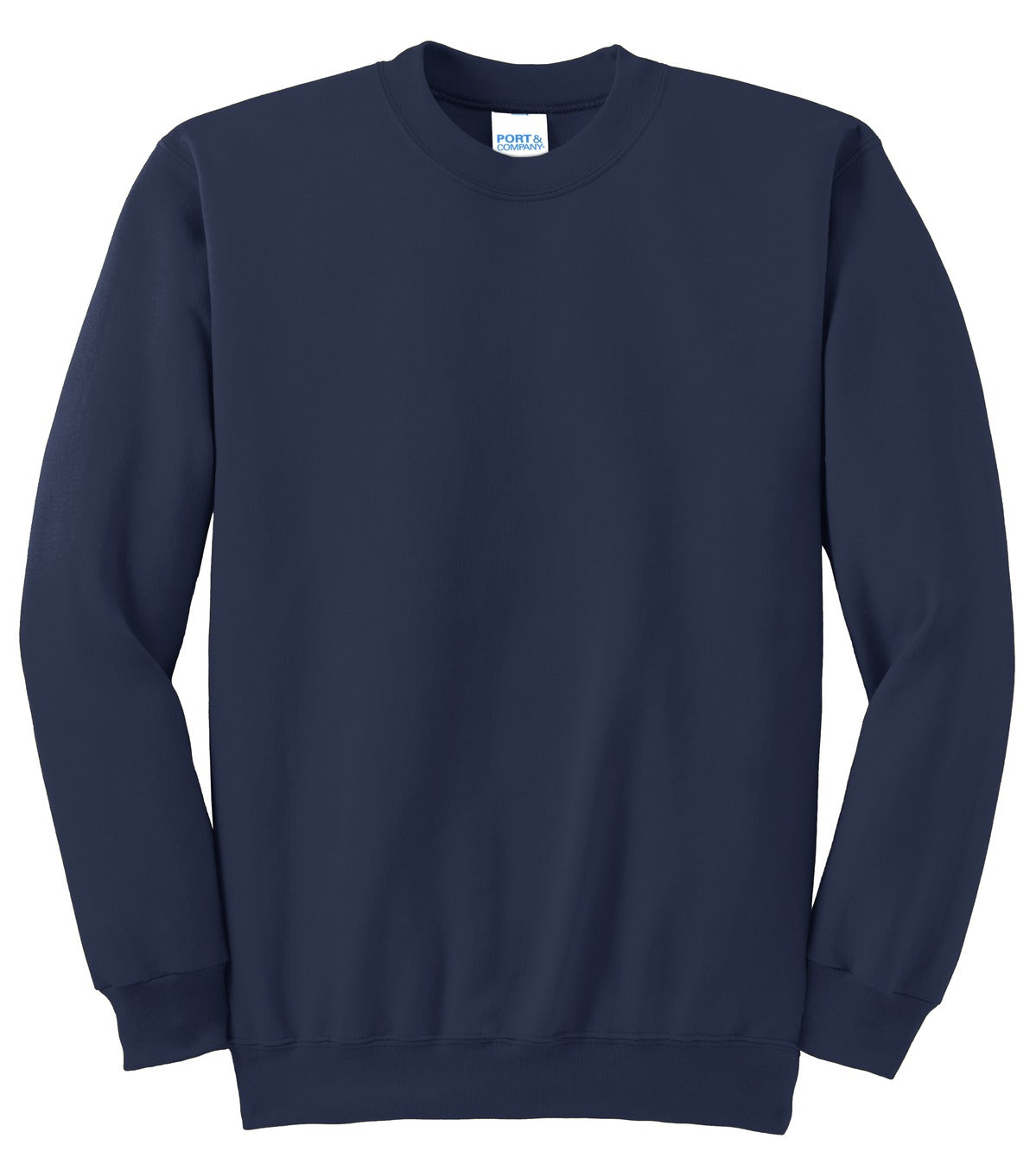Port & Co Tall Essential Fleece Crewneck Sweatshirt. PC90T