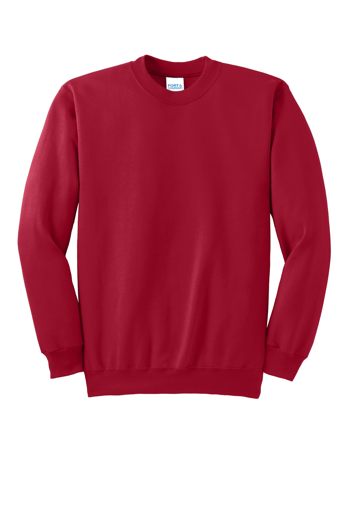 Port & Co Essential Fleece Crewneck Sweatshirt. PC90