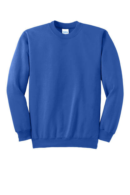 Port & Co Essential Fleece Crewneck Sweatshirt. PC90