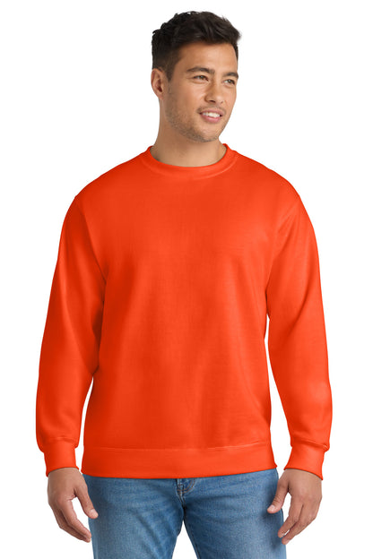 Port & Co Essential Fleece Crewneck Sweatshirt. PC90