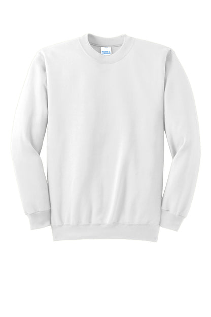 Port & Co Essential Fleece Crewneck Sweatshirt. PC90