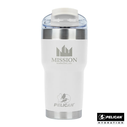 Pelican Traveler™  22 oz. Double Wall Stainless Steel Travel Tumbler