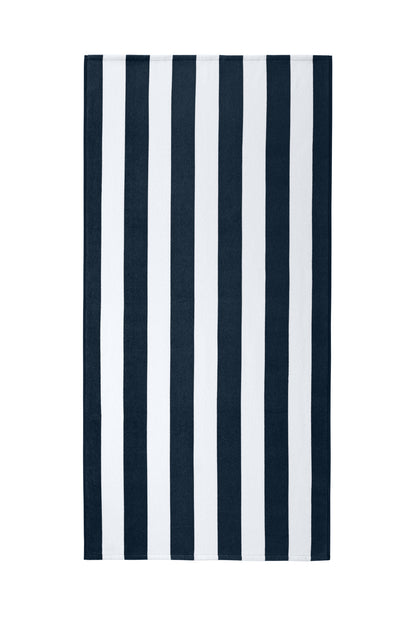 Port Authority Value Cabana Stripe Beach Towel PT45