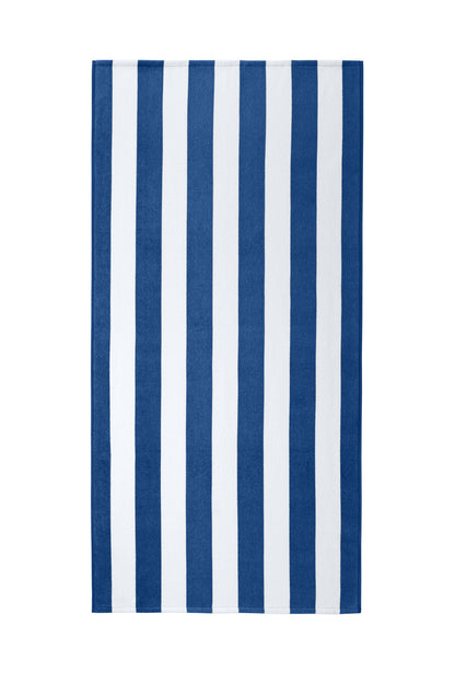 Port Authority Value Cabana Stripe Beach Towel PT45