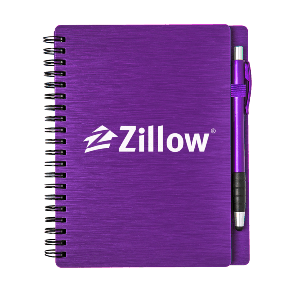 Mercury Notebook Set with Matching Stylus Pen