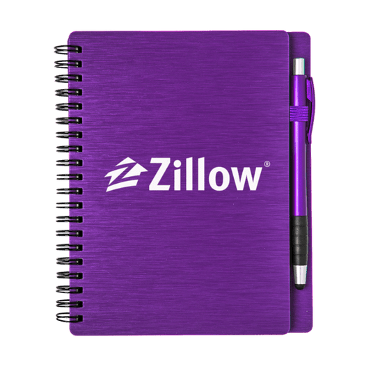 Mercury Notebook Set with Matching Stylus Pen