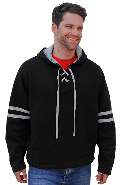 Black/Grey Mix Brantford Hoodie  - XS
