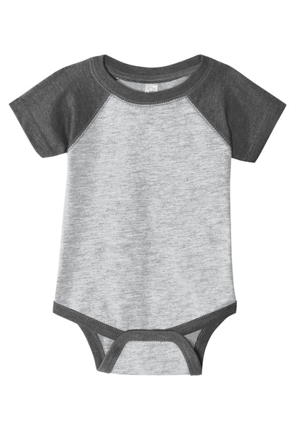 Rabbit Skins Infant Baseball Fine Jersey Bodysuit. RS4430