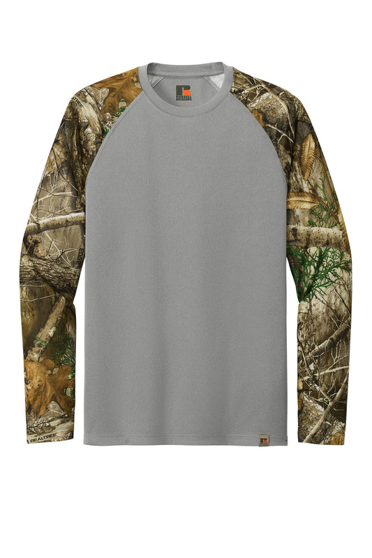 Russell Outdoors Realtree Colorblock Performance Long Sleeve Tee RU151LS