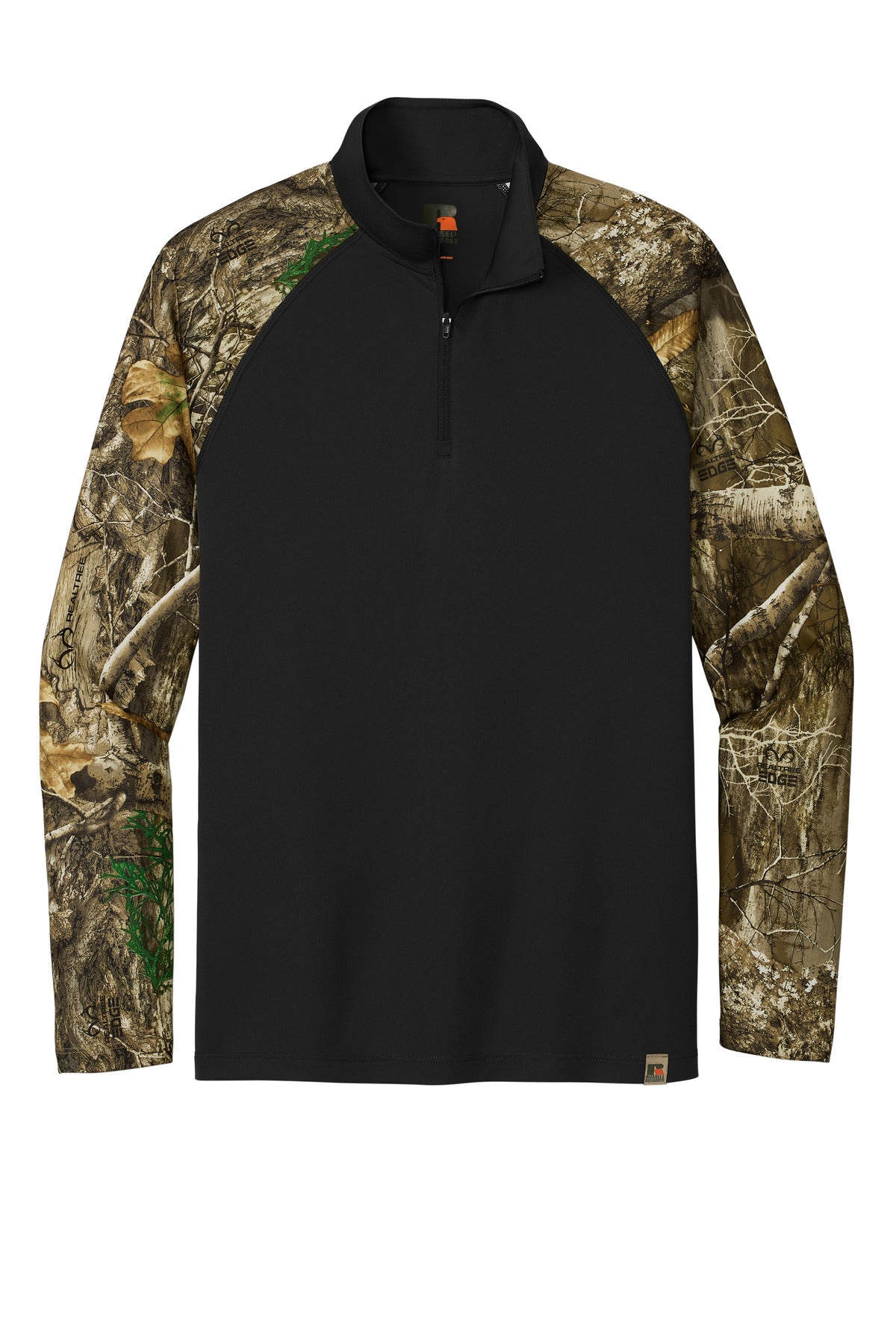 Russell Outdoors Realtree Colorblock Performance 1/4-Zip RU152