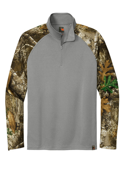 Russell Outdoors Realtree Colorblock Performance 1/4-Zip RU152