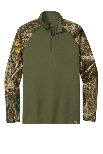 Russell Outdoors Realtree Colorblock Performance 1/4-Zip RU152