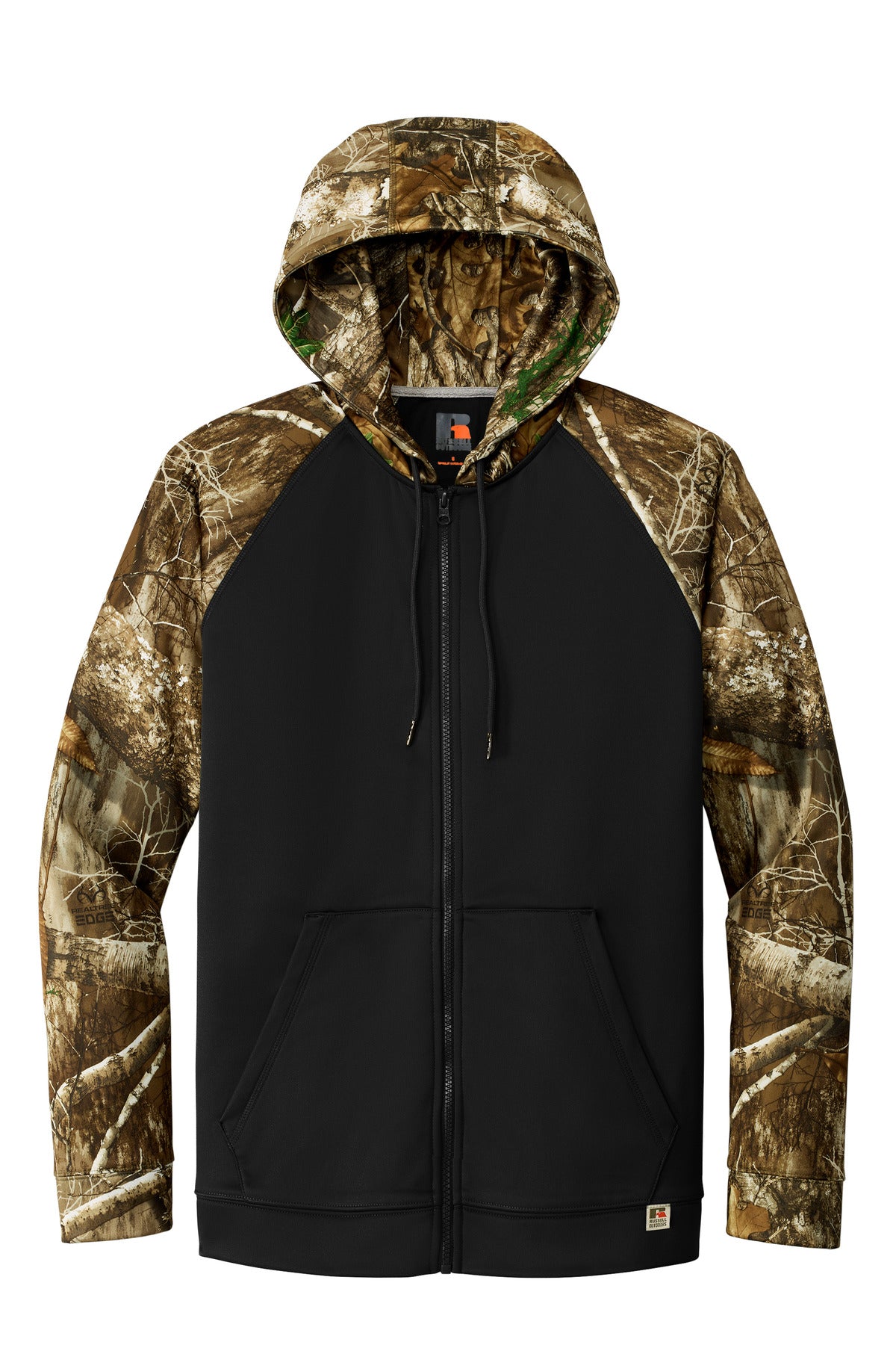 Russell Outdoors Realtree Performance Colorblock Full-Zip Hoodie RU452