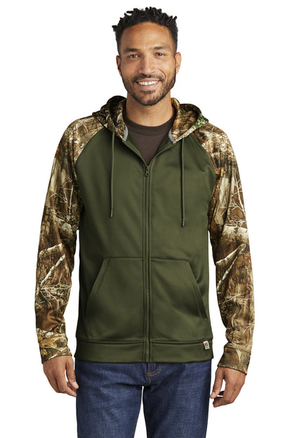 Russell Outdoors Realtree Performance Colorblock Full-Zip Hoodie RU452