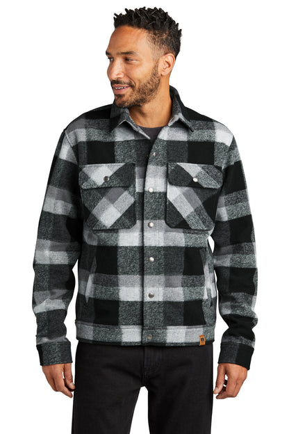 Front View of DpBlkPlaid Russell Outdoors Basin Jacket RU550  - XS