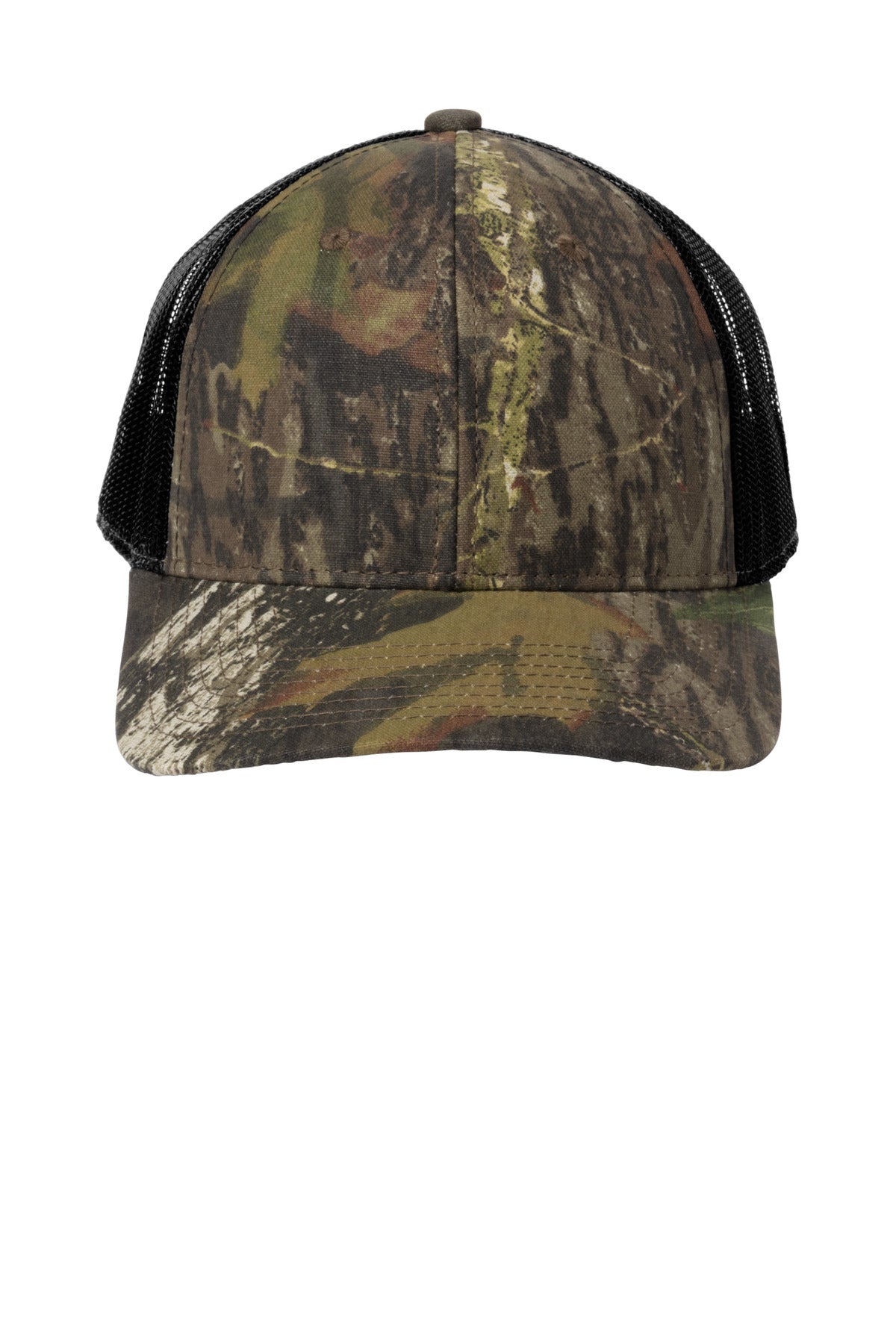 SanMar RU900_mossyoaknewbreakupdeepblack_hat_straight.jpg?v=1762287736