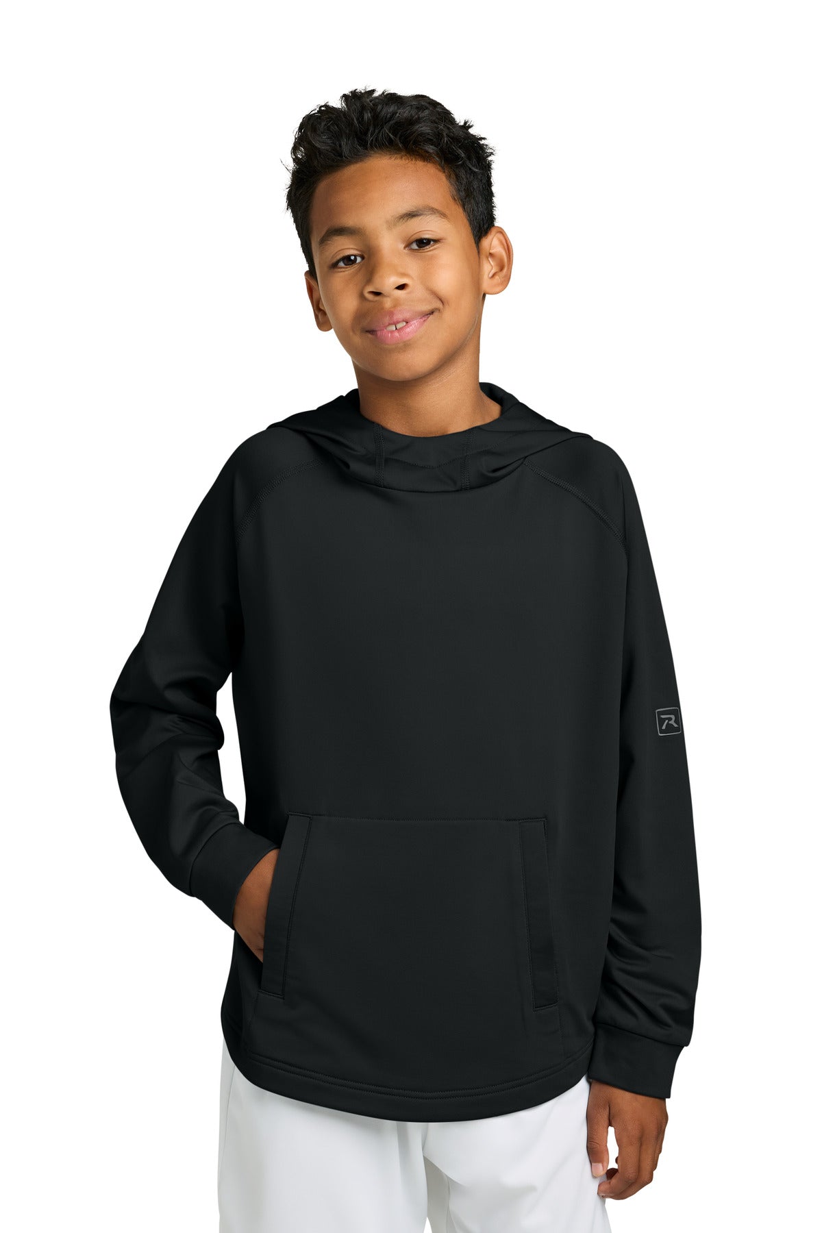 SanMar RY7200LSH_black_model_front.jpg