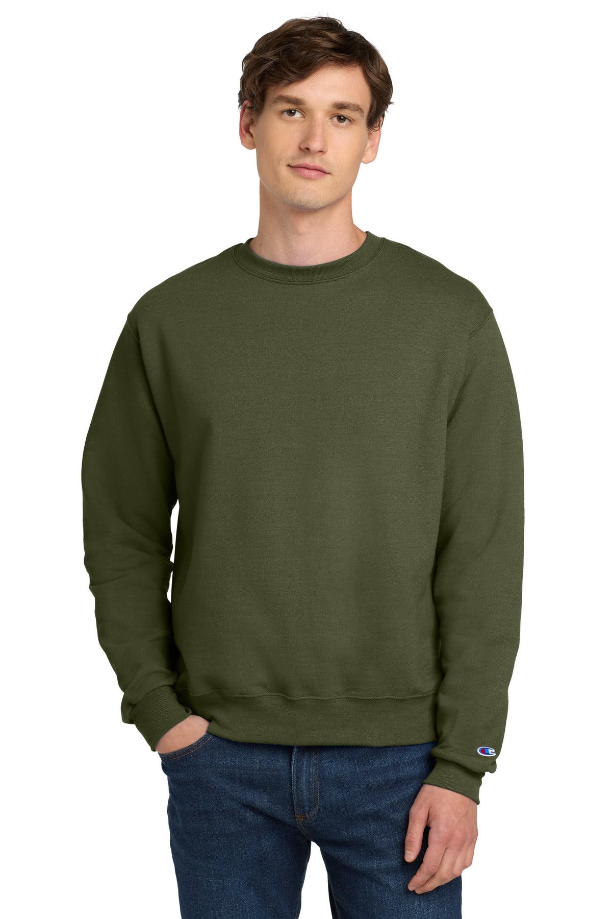 Champion Powerblend Crewneck Sweatshirt. S6000