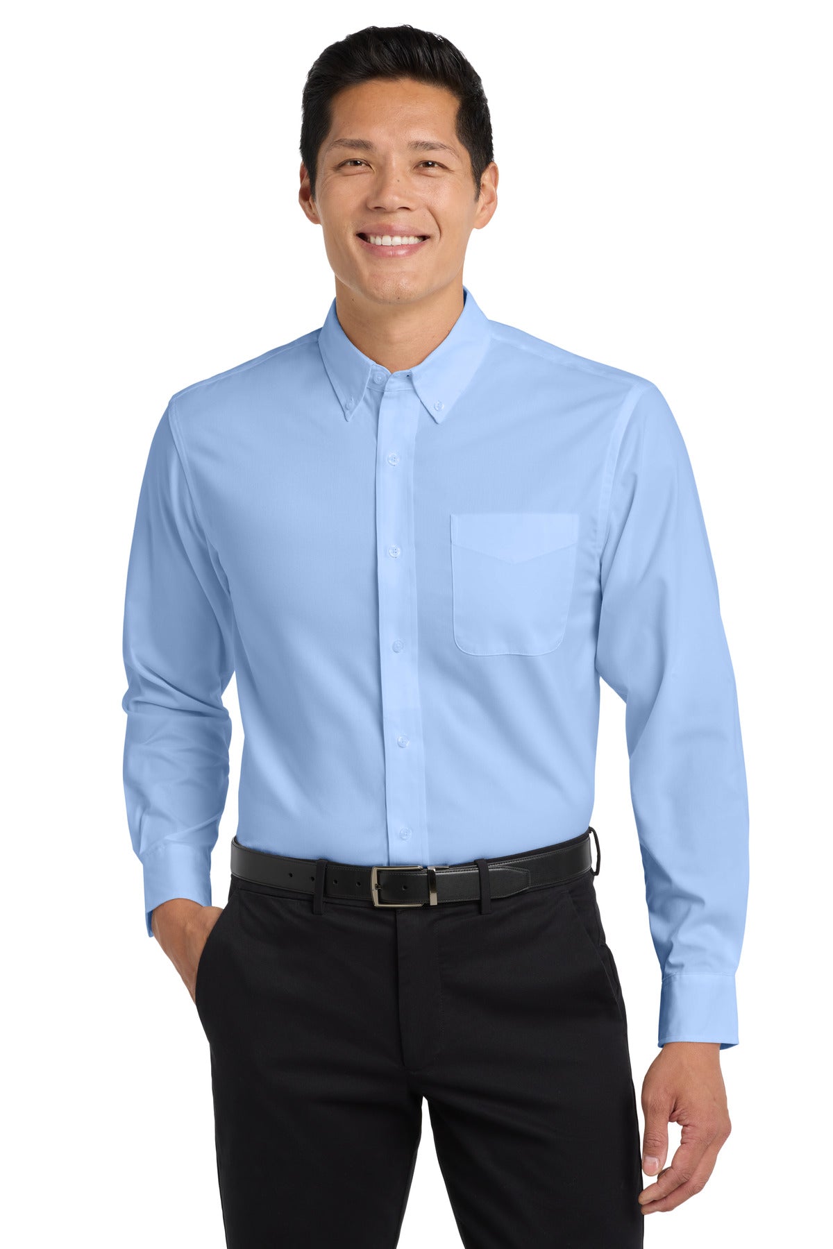 SanMar S608ES_lightbluelightstone_model_front.jpg