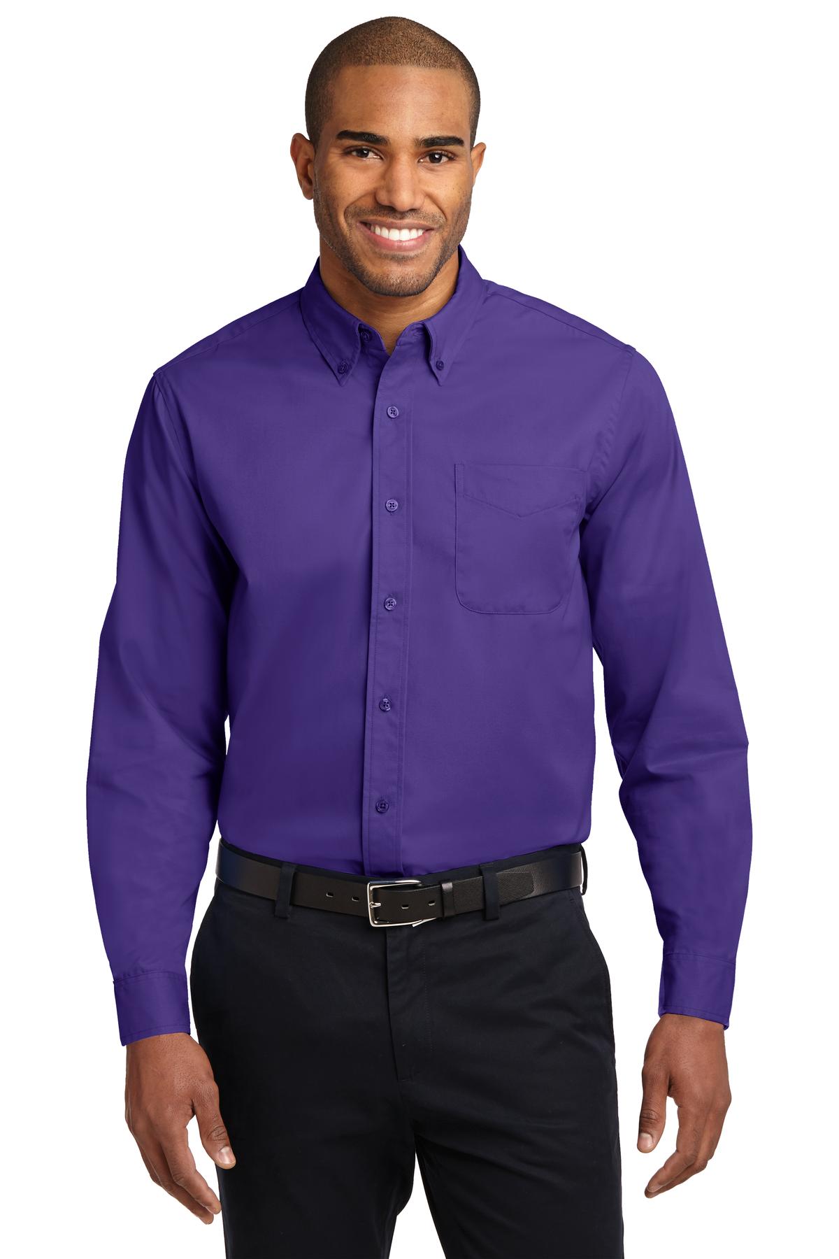 Port Authority Extended Size Long Sleeve Easy Care Shirt S608ES