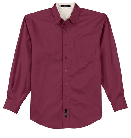 Port Authority Tall Long Sleeve Easy Care Shirt. TLS608