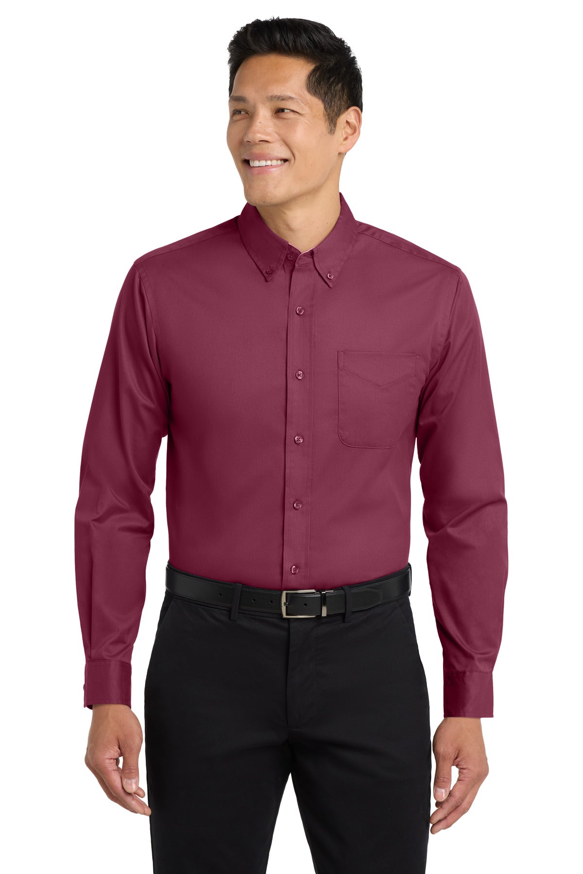 SanMar S608_burgundylightstone_model_front.jpg
