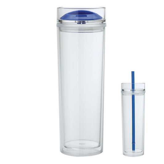 16 oz. Double Lid Hot / Cold Tumbler