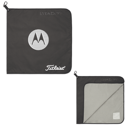 Black Titleist StaDry Performance Towel