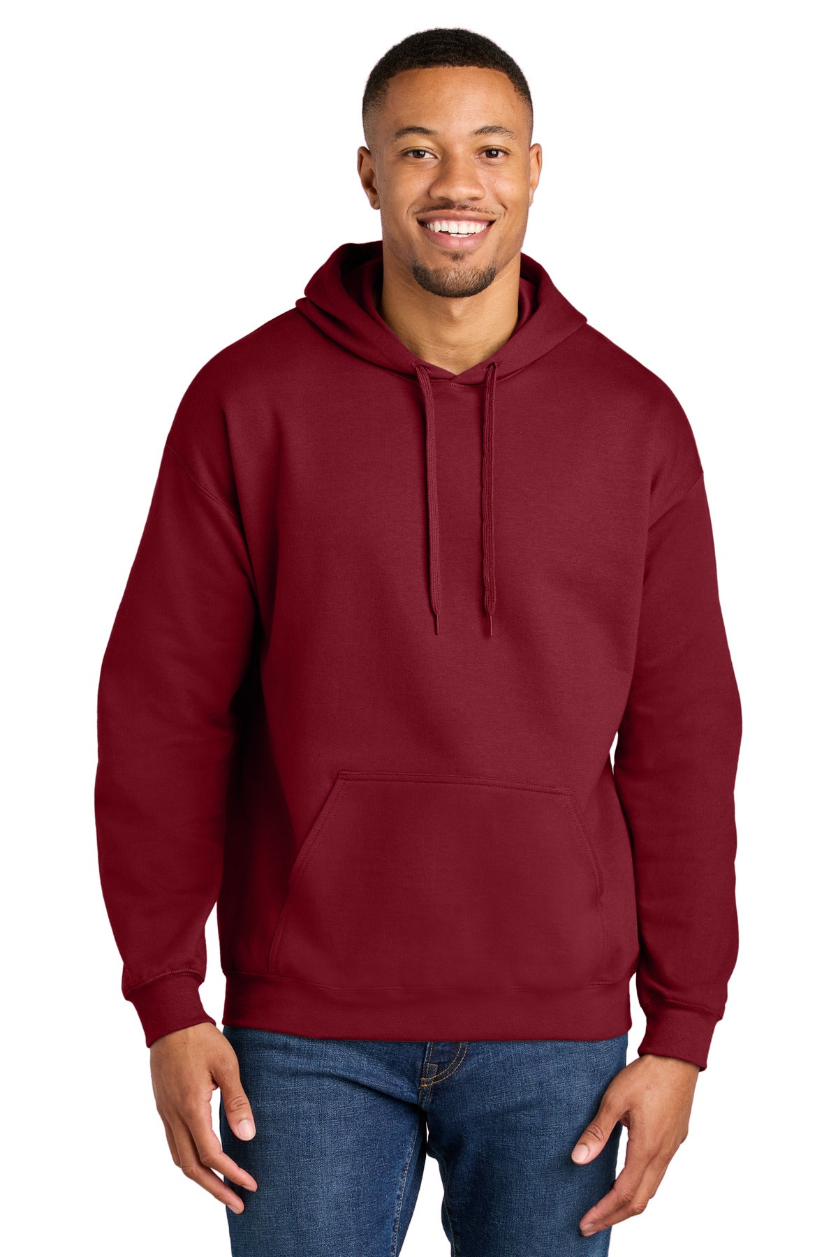 SanMar SF500_cardinalred_model_front.jpg
