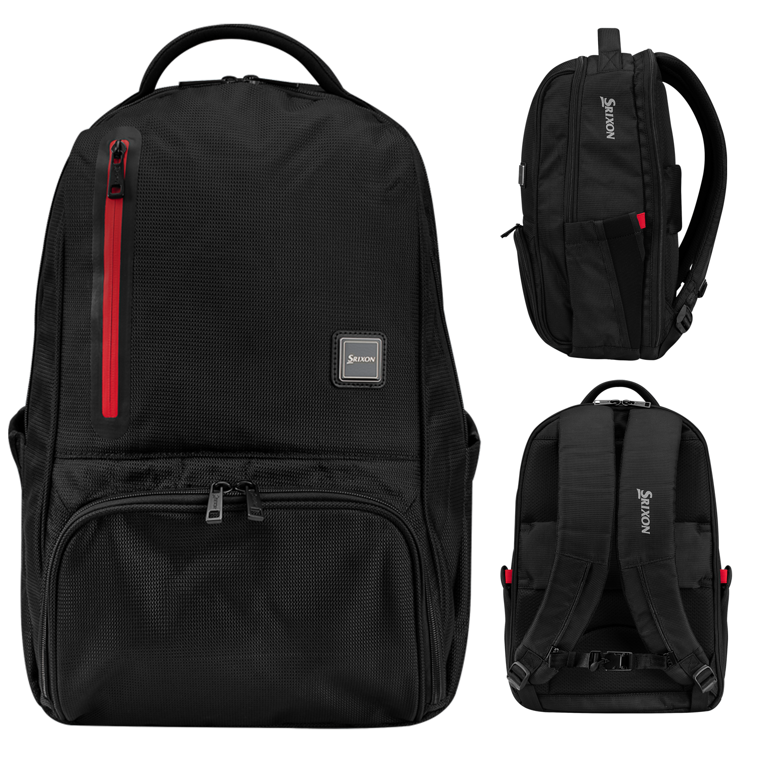 Black Red Srixon Golf Back Pack