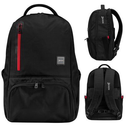 Black Red Srixon Golf Back Pack