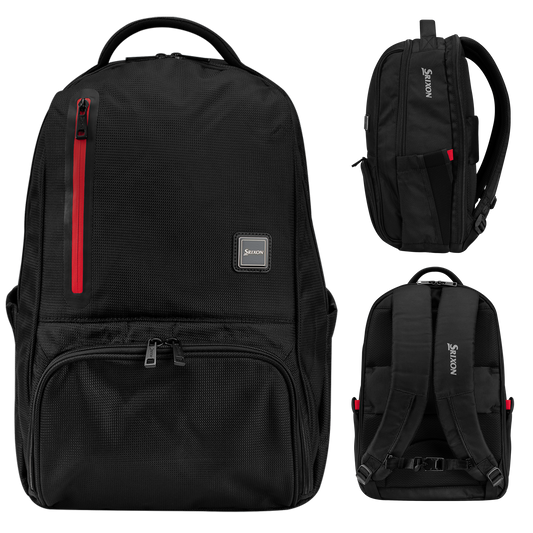 Black Red Srixon Golf Back Pack