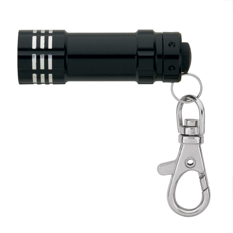 N/A LED Flashlight with Lobster Clip