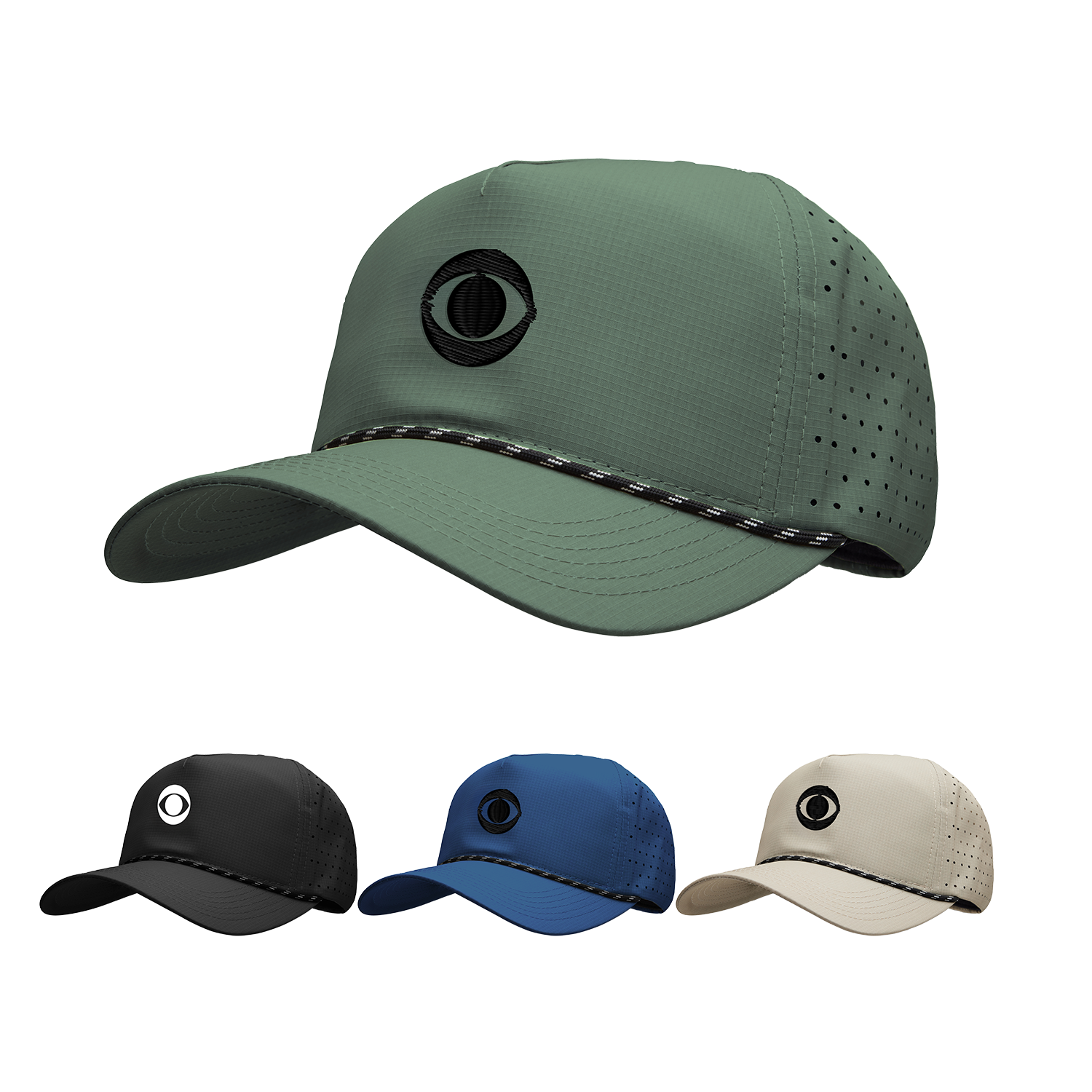 Black Sunday Golf Porter Lite Golf Cap