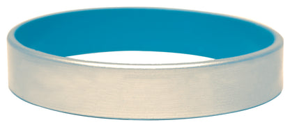 Silver Silicone Bracelets